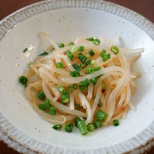 好評・茹でて和えるだけ！豆もやしのナムル